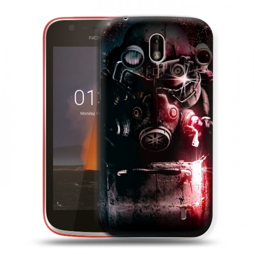 Дизайнерский пластиковый чехол для Nokia 1 Fallout