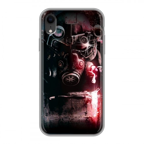 Дизайнерский пластиковый чехол для Iphone Xr Fallout