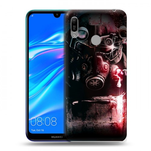 Дизайнерский пластиковый чехол для Huawei Y6 (2019) Fallout