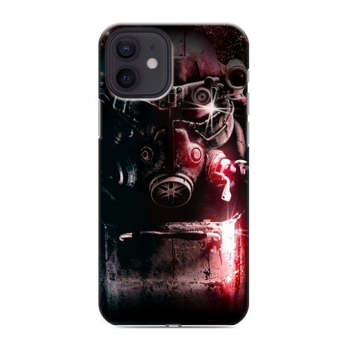 Дизайнерский силиконовый чехол для Iphone 12 Fallout