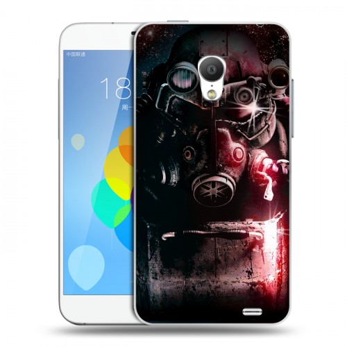 Дизайнерский силиконовый чехол для  Meizu MX3 Fallout