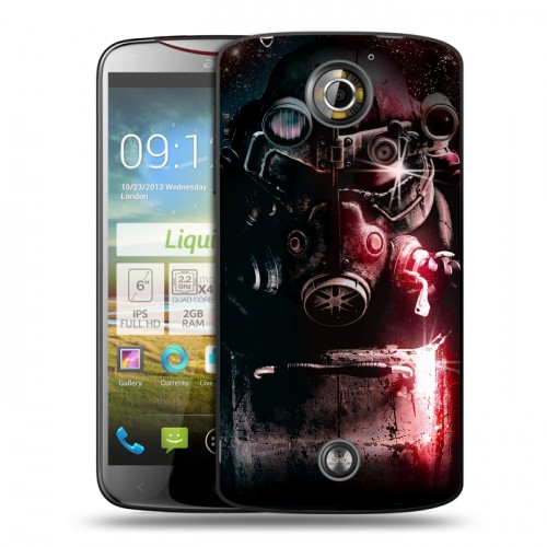 Дизайнерский пластиковый чехол для Acer Liquid S2 Fallout