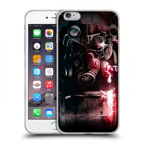 Дизайнерский силиконовый чехол для Iphone 6 Plus/6s Plus Fallout