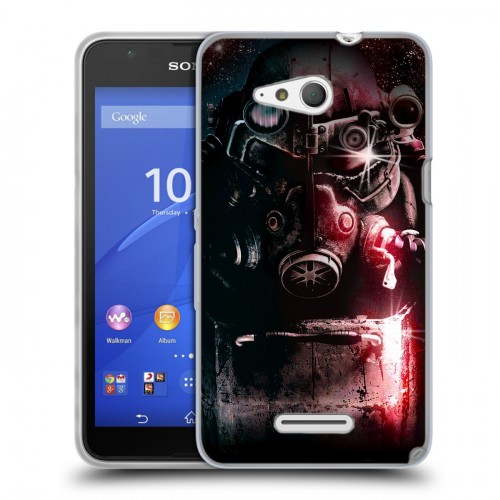 Дизайнерский пластиковый чехол для Sony Xperia E4g Fallout