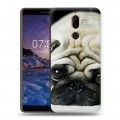 Дизайнерский пластиковый чехол для Nokia 7 Plus Щенки