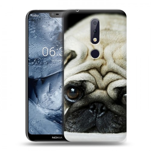 Дизайнерский пластиковый чехол для Nokia 6.1 Plus Щенки