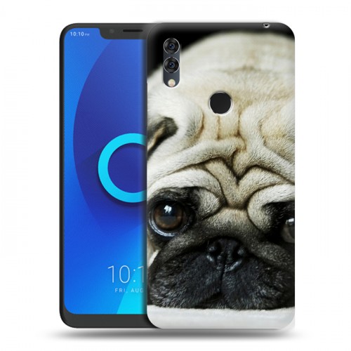 Дизайнерский силиконовый чехол для Alcatel 5V Щенки