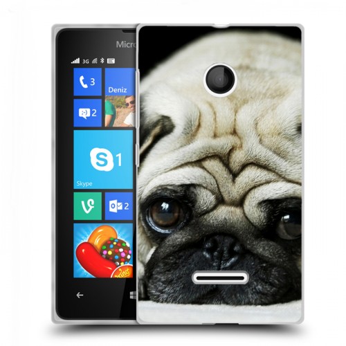 Дизайнерский пластиковый чехол для Microsoft Lumia 435 Щенки