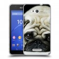 Дизайнерский пластиковый чехол для Sony Xperia E4g Щенки