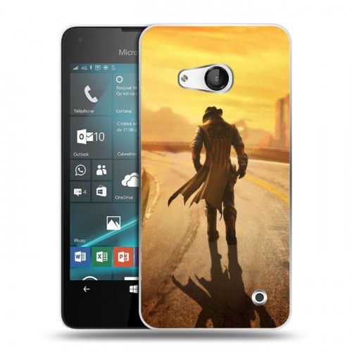 Дизайнерский пластиковый чехол для Microsoft Lumia 550 Fallout