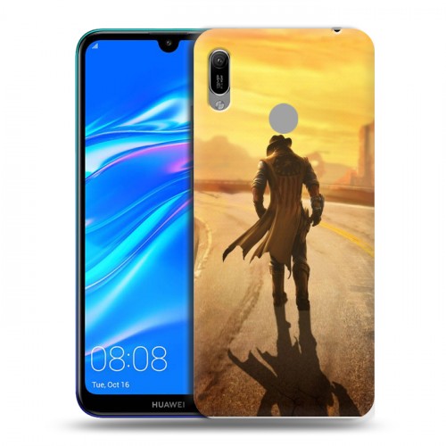 Дизайнерский пластиковый чехол для Huawei Y6 (2019) Fallout