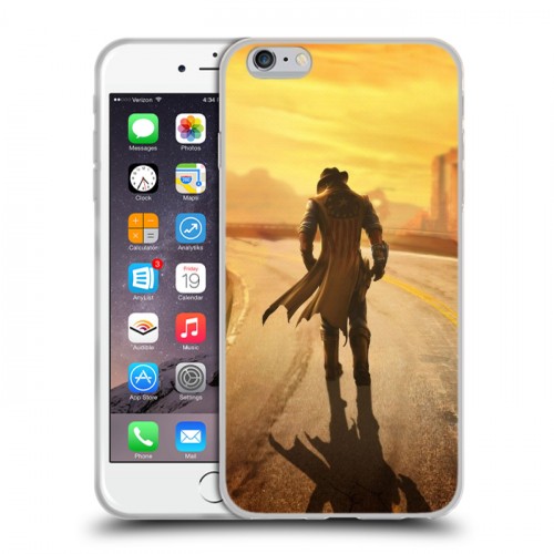 Дизайнерский силиконовый чехол для Iphone 6 Plus/6s Plus Fallout