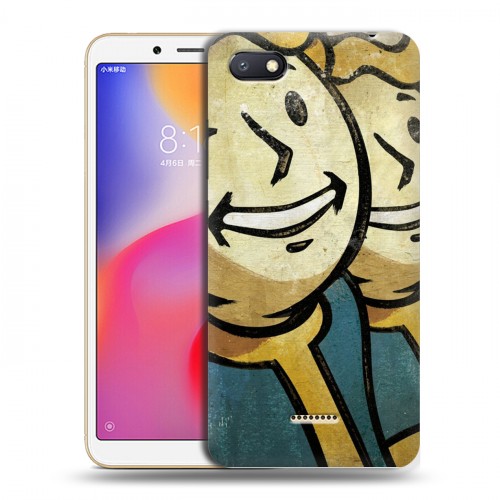 Дизайнерский пластиковый чехол для Xiaomi RedMi 6A Fallout