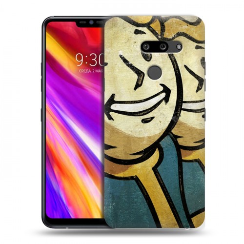 Дизайнерский пластиковый чехол для LG G8 ThinQ Fallout