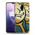 Дизайнерский пластиковый чехол для OnePlus 7 Fallout