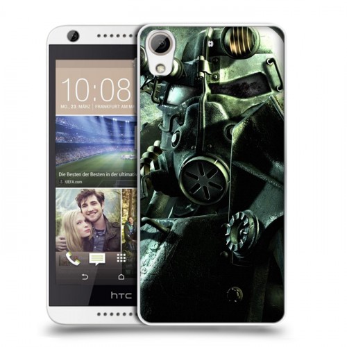Дизайнерский силиконовый чехол для HTC Desire 626 Fallout
