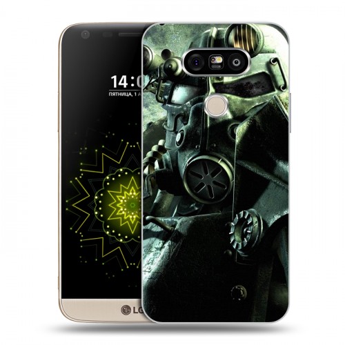 Дизайнерский пластиковый чехол для LG G5 Fallout