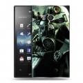 Дизайнерский пластиковый чехол для Sony Xperia acro S Fallout