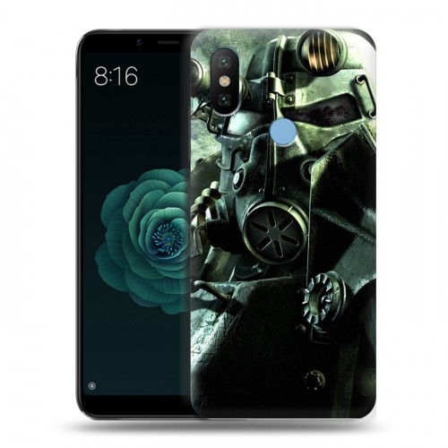 Дизайнерский силиконовый чехол для Xiaomi Mi A2 Fallout