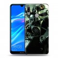 Дизайнерский пластиковый чехол для Huawei Y6 (2019) Fallout