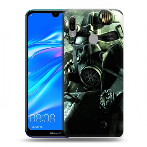 Дизайнерский пластиковый чехол для Huawei Y6 (2019) Fallout