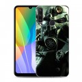 Дизайнерский пластиковый чехол для Huawei Y6p Fallout