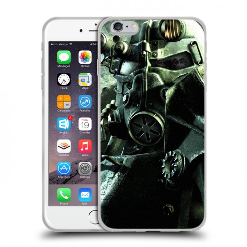 Дизайнерский силиконовый чехол для Iphone 6 Plus/6s Plus Fallout