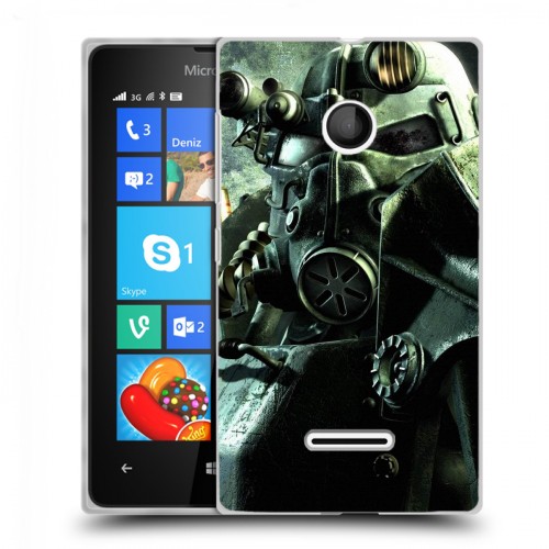 Дизайнерский пластиковый чехол для Microsoft Lumia 435 Fallout