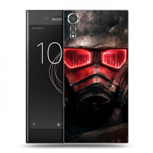 Дизайнерский пластиковый чехол для Sony Xperia XZs Fallout