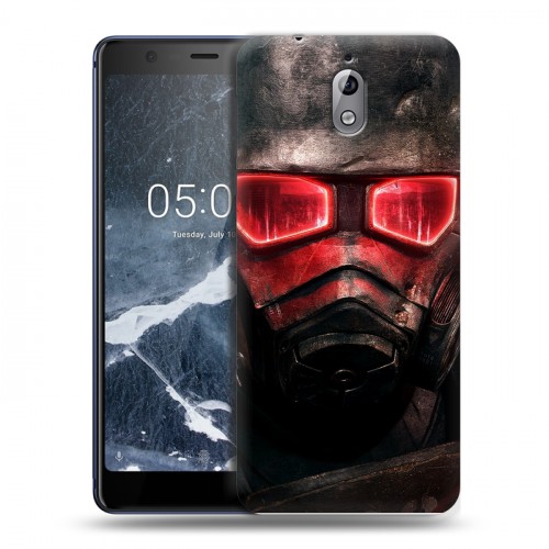 Дизайнерский пластиковый чехол для Nokia 3.1 Fallout