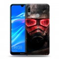 Дизайнерский пластиковый чехол для Huawei Y6 (2019) Fallout