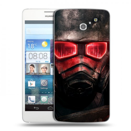 Дизайнерский пластиковый чехол для Huawei Ascend D2 Fallout