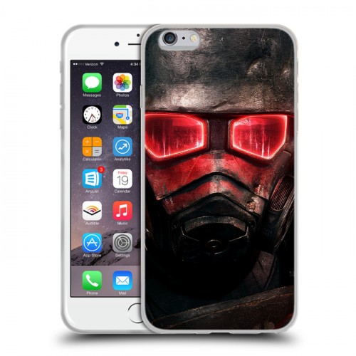 Дизайнерский силиконовый чехол для Iphone 6 Plus/6s Plus Fallout