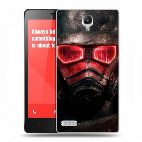 Дизайнерский пластиковый чехол для Xiaomi RedMi Note Fallout