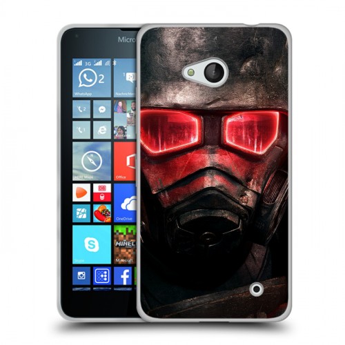 Дизайнерский пластиковый чехол для Microsoft Lumia 640 Fallout