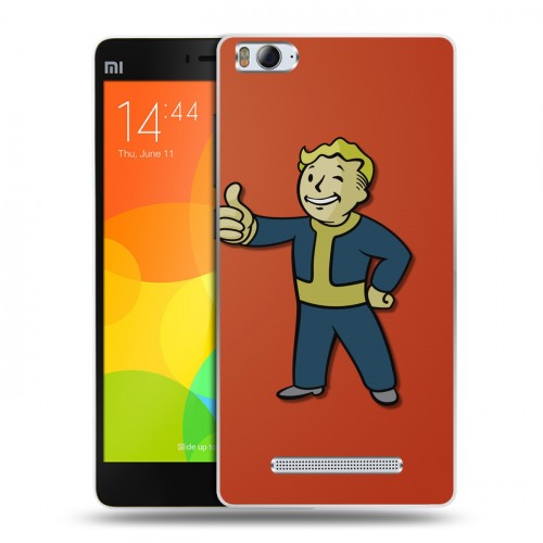 Дизайнерский пластиковый чехол для Xiaomi Mi4i Fallout