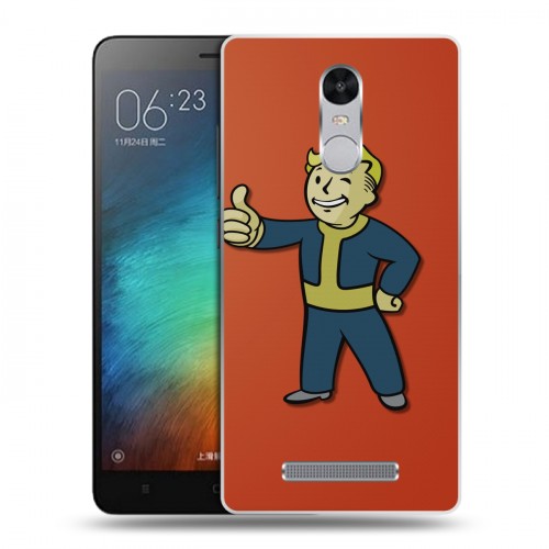Дизайнерский пластиковый чехол для Xiaomi RedMi Note 3 Fallout
