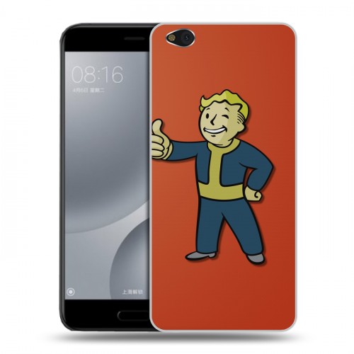 Дизайнерский пластиковый чехол для Xiaomi Mi5C Fallout