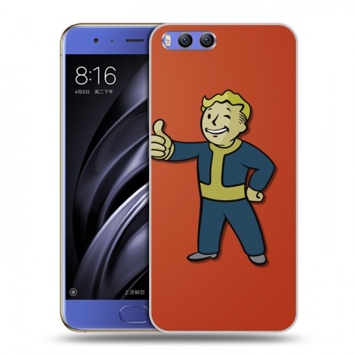 Дизайнерский пластиковый чехол для Xiaomi Mi6 Fallout