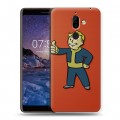 Дизайнерский пластиковый чехол для Nokia 7 Plus Fallout