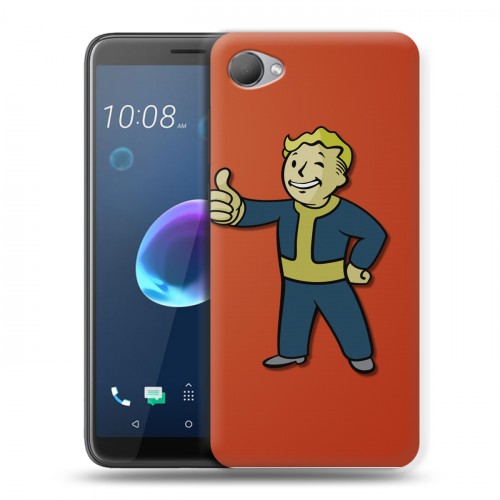 Дизайнерский пластиковый чехол для HTC Desire 12 Fallout