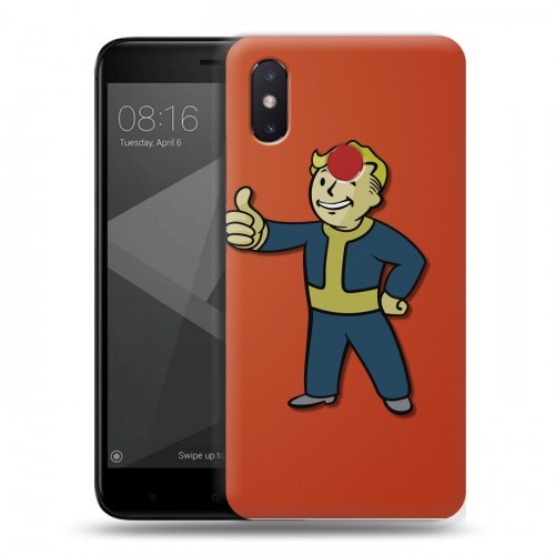 Дизайнерский пластиковый чехол для Xiaomi Mi8 SE Fallout