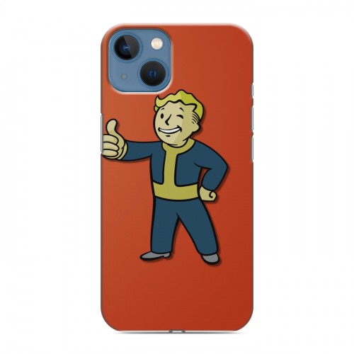 Дизайнерский силиконовый чехол для Iphone 13 Fallout