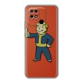 Дизайнерский силиконовый чехол для Xiaomi Redmi 10C Fallout