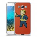 Дизайнерский пластиковый чехол для Samsung Galaxy E5 Fallout