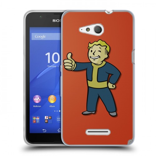 Дизайнерский пластиковый чехол для Sony Xperia E4g Fallout