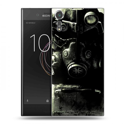 Дизайнерский пластиковый чехол для Sony Xperia XZs Fallout