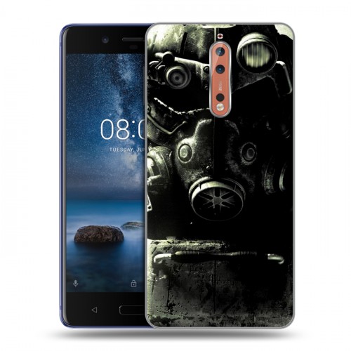 Дизайнерский пластиковый чехол для Nokia 8 Fallout