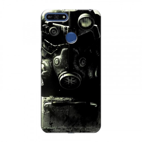Дизайнерский силиконовый чехол для Huawei Honor 7A Pro Fallout