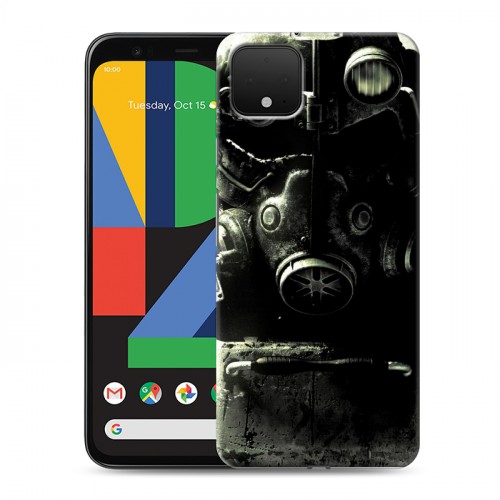 Дизайнерский пластиковый чехол для Google Pixel 4 Fallout